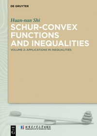 Abbildung von: Schur-Convex Functions and Inequalities - De Gruyter