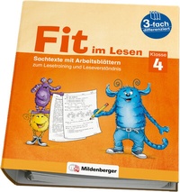 Abbildung von: Fit im Lesen - Sachtexte, Klasse 4 - Mildenberger Verlag GmbH