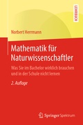 Cover: Mathematik f&uuml;r Naturwissenschaftler - Springer Spektrum
