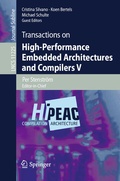 Cover: Transactions on High-Performance Embedded Architectures and Compilers V - Springer