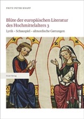 Cover: Bl&uuml;te der europ&auml;ischen Literatur des Hochmittelalters 3 - Hirzel