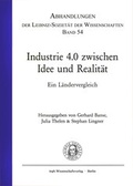 Cover: Industrie 4.0 zwischen Idee und Realit&auml;t - trafo Wissenschaftsverlag