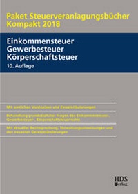 Abbildung von: Paket Steuerveranlagungsbücher Kompakt 2018 - HDS