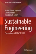 Cover: Sustainable Engineering - Springer