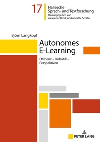Enlarge image Cover: Autonomes E-Learning - Peter Lang Verlag
