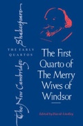 Cover: The First Quarto of 'The Merry Wives of Windsor' - Cambridge University Press
