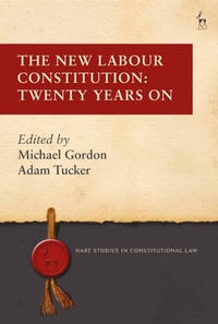Abbildung von: The New Labour Constitution - Hart Publishing