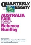 Cover: Australia Fair - Quarterly Essay