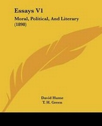 Enlarge image Cover: Essays V1 - Kessinger Publishing