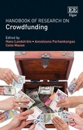 Cover: Handbook of Research on Crowdfunding - Edward Elgar Publishing