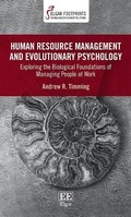 Cover: Human Resource Management and Evolutionary Psychology - Edward Elgar Publishing