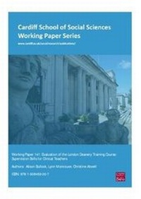Enlarge image Cover: Evaluation of the London Deanery Training Course - Cardiff University School of Social Sciences