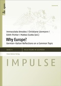 Cover: Why Europe? - Franz Steiner Verlag