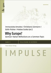 Enlarge image Cover: Why Europe? - Franz Steiner Verlag