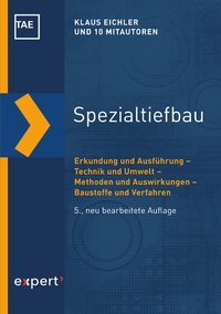 Abbildung von: Spezialtiefbau - expert verlag GmbH