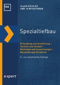 Cover: Spezialtiefbau - expert verlag GmbH