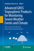 Cover: Advanced GNSS Tropospheric Products for Monitoring Severe Weather Events and Climate - Springer