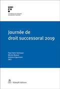 Cover: Journ&eacute;e de droit successoral 2019 - St&auml;mpfli Verlag AG