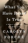 Cover: What You Have Heard Is True - Allen Lane