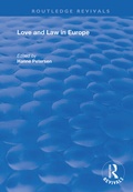Bild: Love and Law in Europe - Routledge