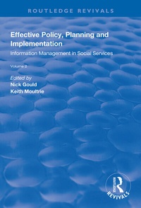 Enlarge image Cover: Effective Policy, Planning and Implementation - Routledge