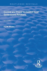 Enlarge image Cover: Control and Power in Central-local Government Relations - Routledge