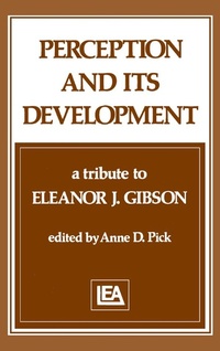 Abbildung von: Perception and Its Development - Psychology Press Ltd