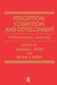Abbildung von: Perception, Cognition, and Development - Psychology Press Ltd