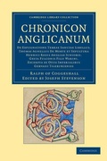 Cover: Chronicon Anglicanum - Cambridge University Press