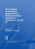 Cover: The Stated Preference Approach to Environmental Valuation, Volumes I, II and III - Routledge