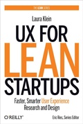 Cover: UX for Lean Startups - O'Reilly