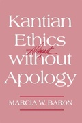 Cover: Kantian Ethics Almost Without Apology - Cornell University Press