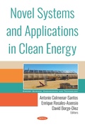 Cover: Novel Systems and Applications in Clean Energy - Nova Science Publishers Inc