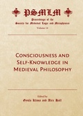 Cover: Consciousness and Self-Knowledge in Medieval Philosophy - Cambridge Scholars Publishing