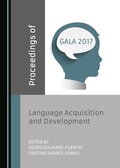Cover: Proceedings of GALA 2017 - Cambridge Scholars Publishing