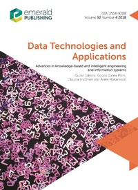 Enlarge image Cover: Advances in Knowledge-Based and Intelligent Engineering and Information Systems - Emerald Publishing Limited