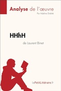 Cover: HHhH de Laurent Binet (Analyse de l'oeuvre) - lePetitLitteraire.fr
