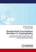 Cover: Randomized Cunningham Numbers in Cryptography - LAP Lambert Academic Publishing