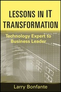 Bild: Lessons in IT Transformation - Wiley