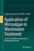 Cover: Application of Microalgae in Wastewater Treatment - Springer