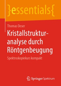 Abbildung von: Kristallstrukturanalyse durch Röntgenbeugung - Springer Spektrum