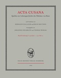 Cover: Acta Cusana. Quellen zur Lebensgeschichte des Nikolaus von Kues. Band II, Lieferung 5 - Meiner