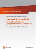 Cover: Unterrichtsqualit&auml;t - Waxmann