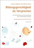 Cover: Bildungsgerechtigkeit als Versprechen - Waxmann