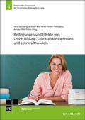 Cover: Bedingungen und Effekte von Lehrerbildung, Lehrkraftkompetenzen und Lehrkrafthandeln - Waxmann