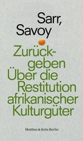 Cover: Zur&uuml;ckgeben - Matthes & Seitz Berlin