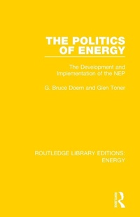 Enlarge image Cover: The Politics of Energy - Routledge