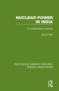 Cover: Nuclear Power in India - Routledge