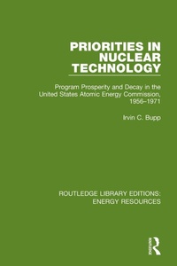 Enlarge image Cover: Priorities in Nuclear Technology - Routledge