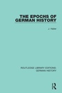 Cover: The Epochs of German History - Routledge